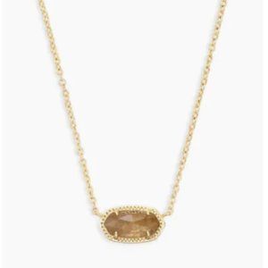 Kendra Scott Elisa Pendant in Citrine (November)
